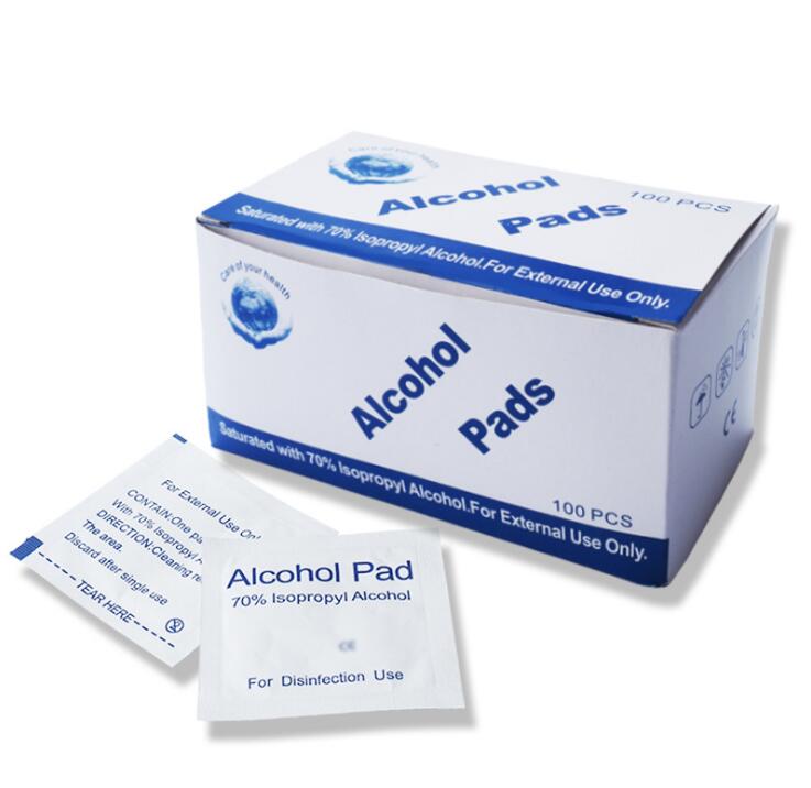 Alcohol + Chlorhexidine Prep Pads ×3