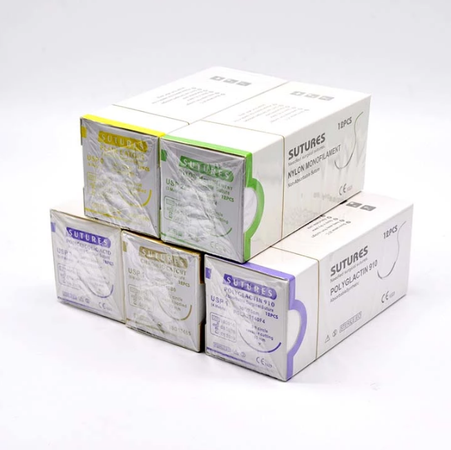 7-0/8-0 + 6-0 Polypropylene Sutures