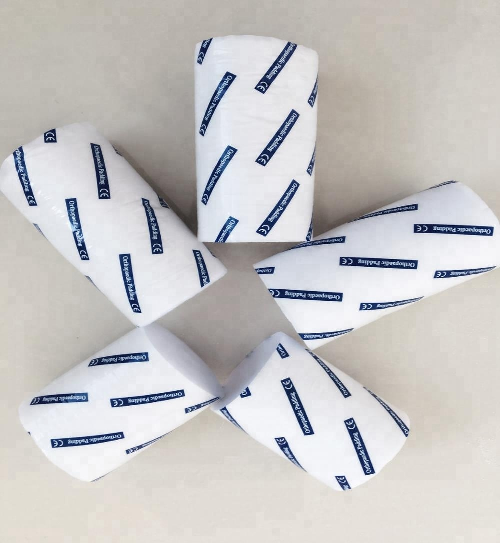 medical Absorbent 100% polyester orthopedic padding/pad