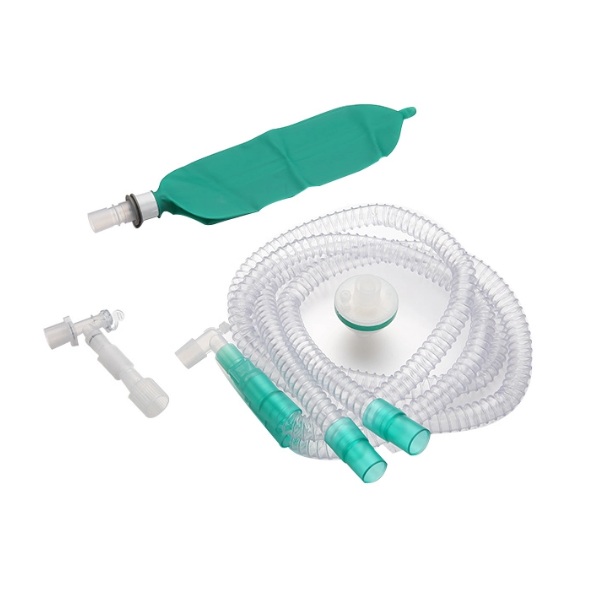 Anesthesia Breathing Circuit + Mask