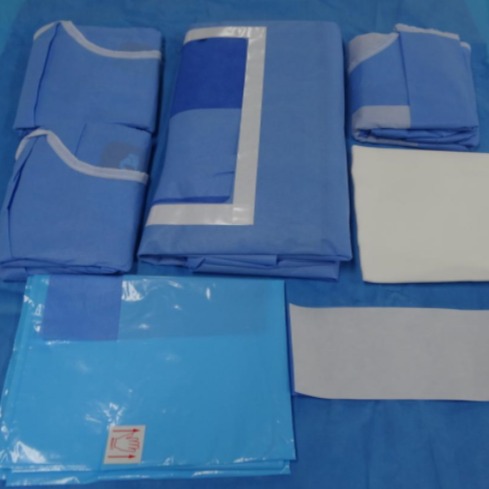 Disposable Angiography Pack Surgical Drape Pack
