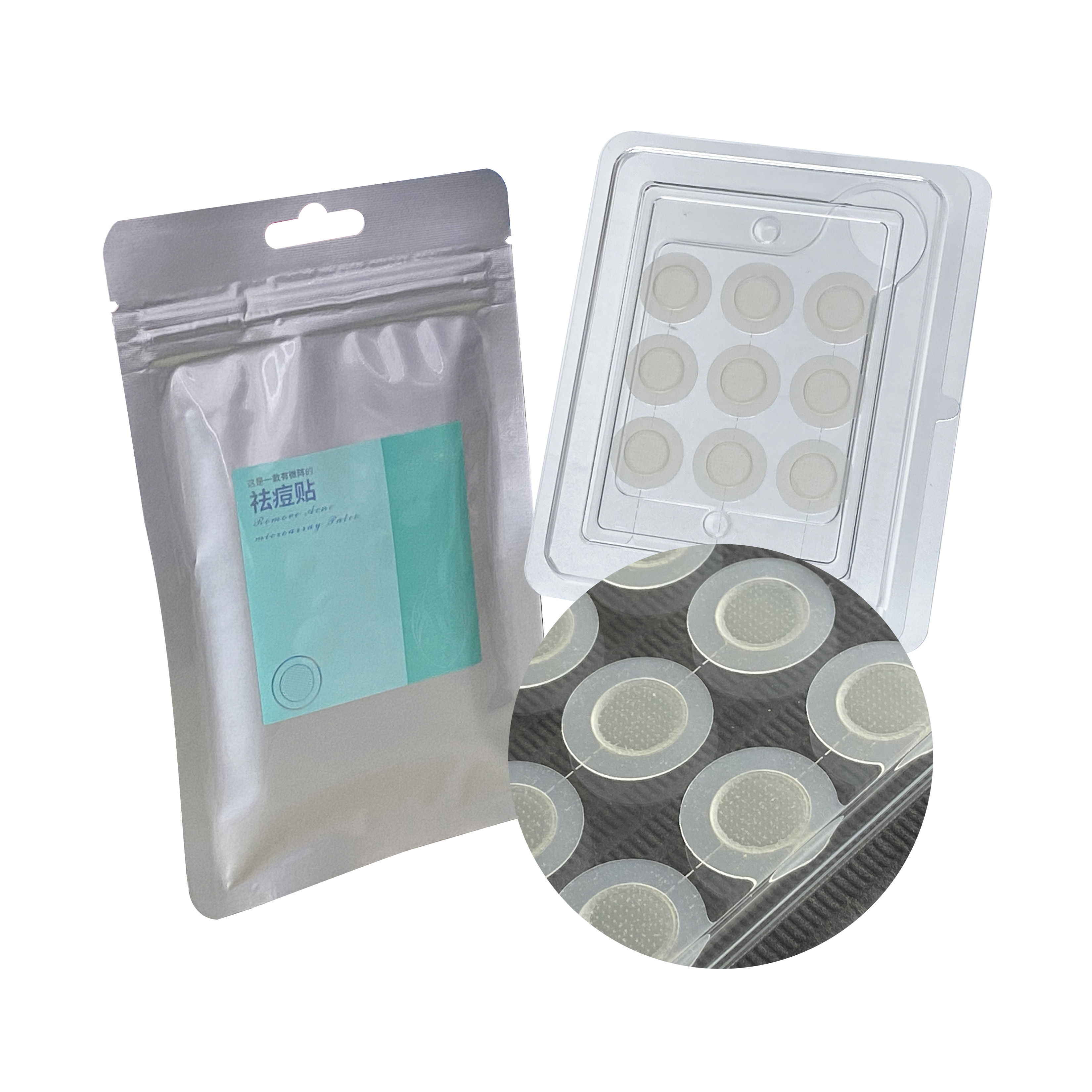CE FDA Approved Micro Needle Healing Blemish Microneedle Acne Patch