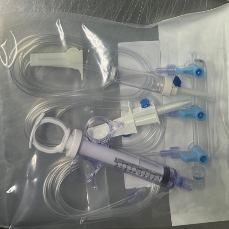 Medical Consumables Angiography Injection Manifold Kits Disposable Manifold Set