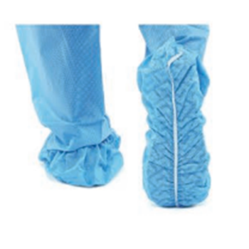 Non-skid multi-layer SMS shoe cover