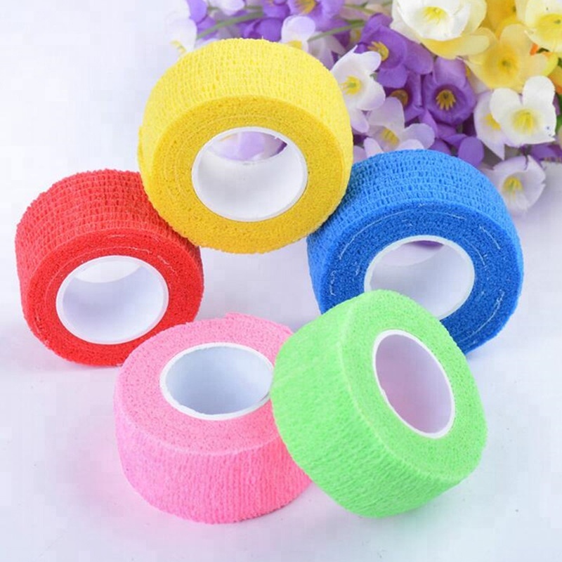 Non-woven Cohesive Bandage  Colored Self-Adhesive Elastic Bandage  For Finger