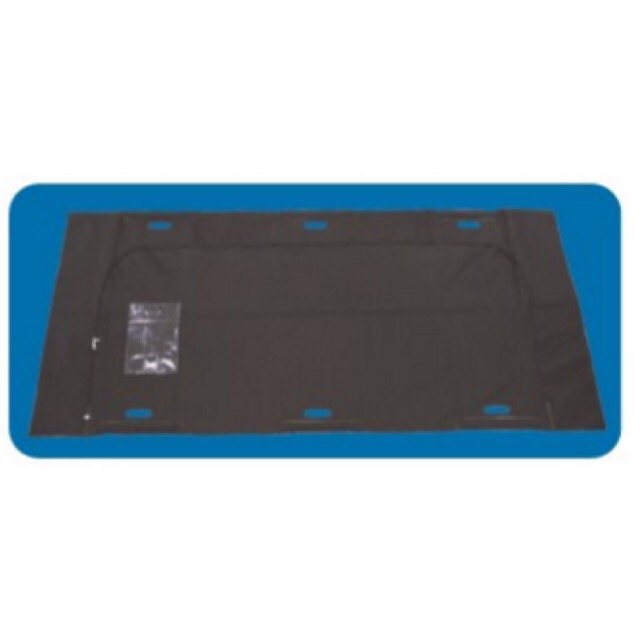 PEVA 6 tubular handles disposable cadaver body bag