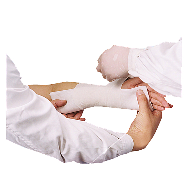 CE FDA medical polyester materials orthopedic foot casting splint