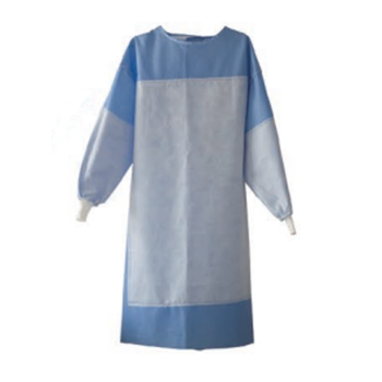 SMS reinforced surgical gown