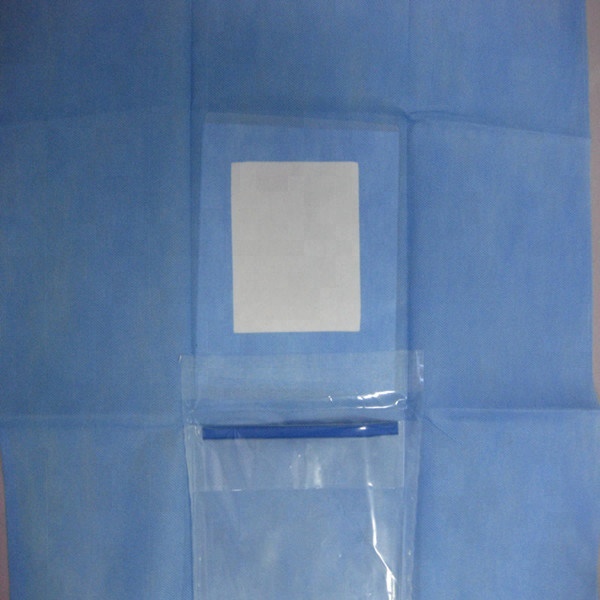 Disposable sterile SMS surgical eye drape with CE,ISO