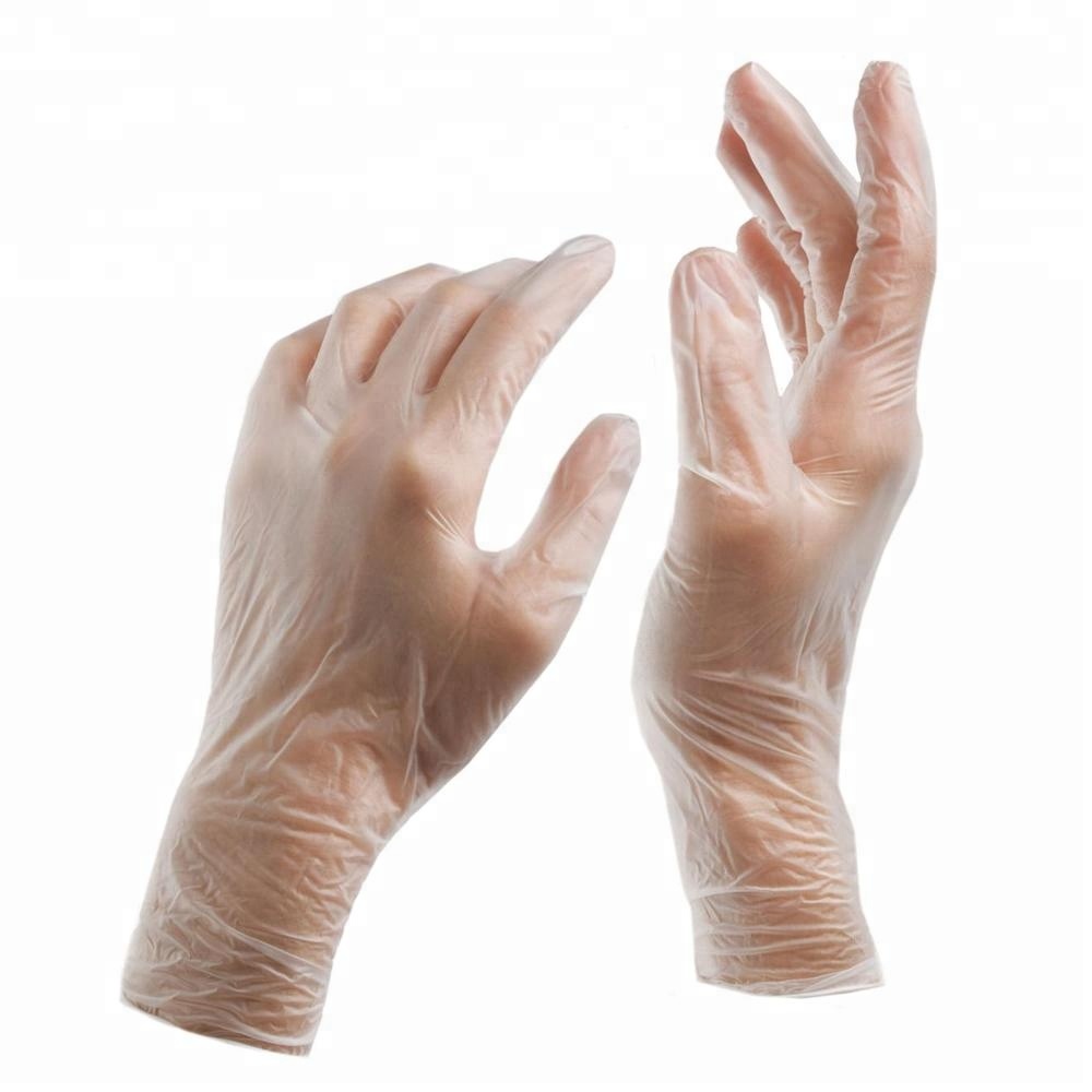 Factory price medical vinyl exam gloves S,M,L,XL with FDA,CE,ISO